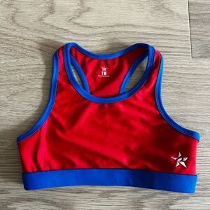 Rebel Athletics Red & Blue Athletic Tank Top - YM girls